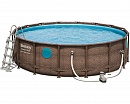Каркасный круглый бассейн Steel Pro Bestway 56725 (488х122 см) Каркасный круглый бассейн Steel Pro Bestway 56725 (488х122 см)