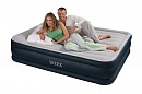 Надувная кровать-матрас Intex 64136 (152х203х42 см) 220В Rising Comfort Deluxe Pillow Rest Надувная кровать-матрас Intex 64136 (152х203х42 см) 220В Rising Comfort Deluxe Pillow Rest