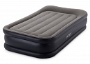 Надувная кровать-матрас Intex 64132 (99x191x42 см) +220в с Fiber-Tech технологиями Надувная кровать-матрас Intex 64132 (99x191x42 см) +220в с Fiber-Tech технологиями