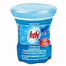 hth Комплексный препарат полной обработки воды в бассейне в плавающем дозаторе 0,78 кг. hth Комплексный препарат полной обработки воды в бассейне в плавающем дозаторе 0,78 кг.
