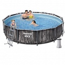 Каркасный круглый бассейн Wood Style Bestway 5614х (366х100 см) Каркасный круглый бассейн Wood Style Bestway 5614х (366х100 см)