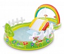 Надувной игровой центр водный детский Intex 57154 "Мой сад" Надувной игровой центр водный детский Intex 57154 "Мой сад"